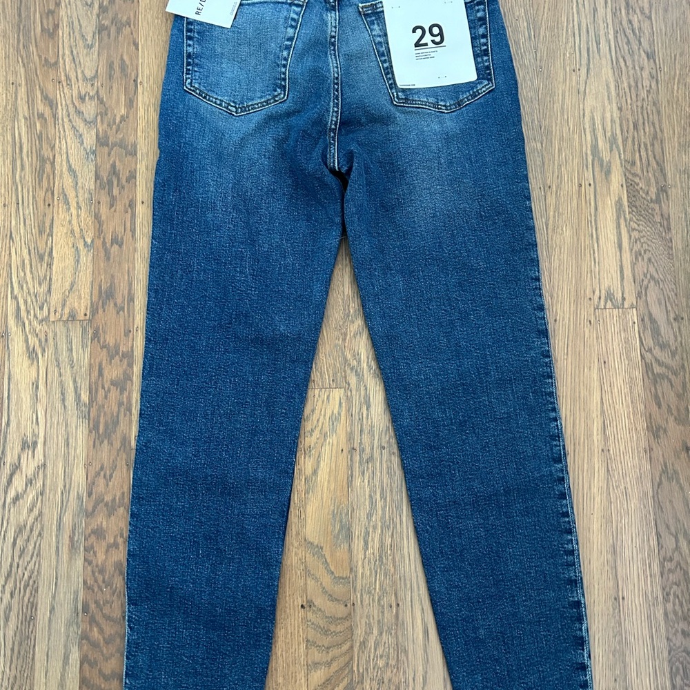 Re/Done High Rise Skinny Jeans
